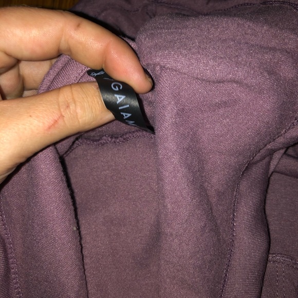 Purple cowl neck sweatshirt - Picture 4 of 5